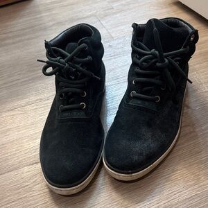 Jimmy Choo Black Suede Chukka Boots